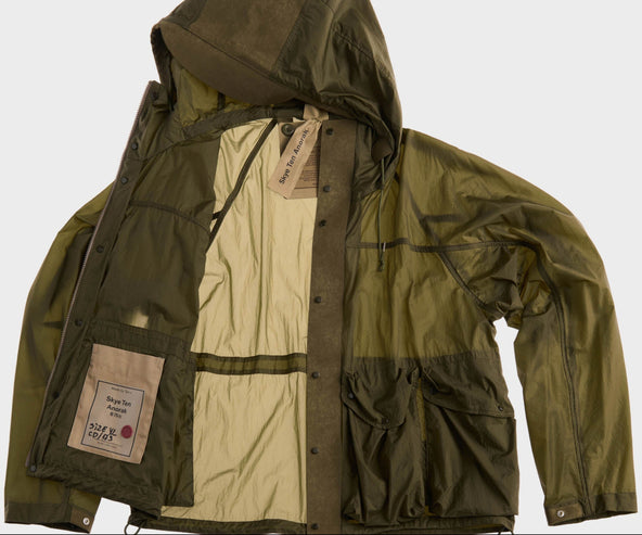 Ten C Green Skye Ten Anorak Jacket