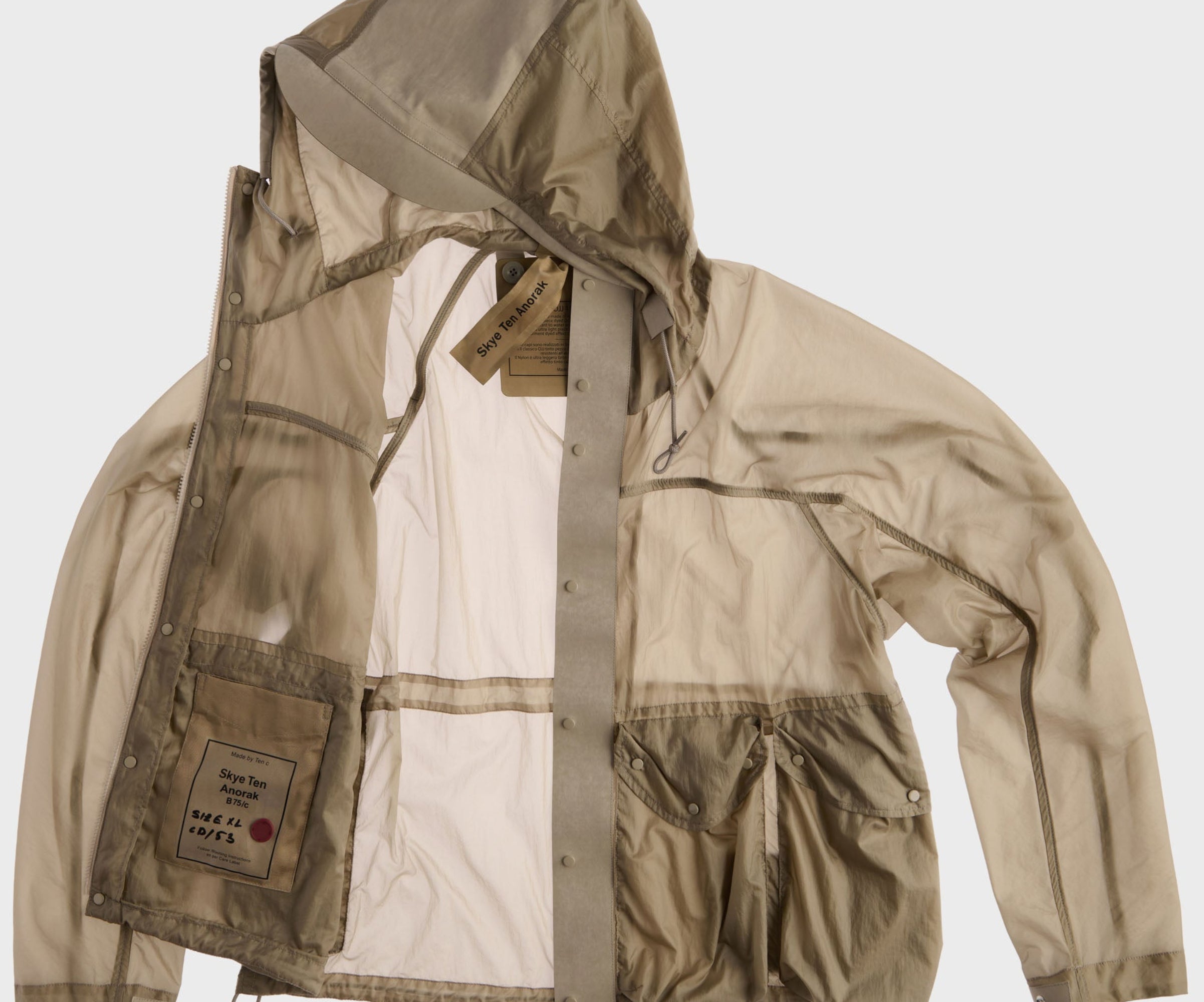 Ten C Stone Skye Ten Anorak Jacket