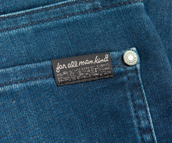 7 Jeans 'Luxe Perf Ronnie' Jean Green Blue