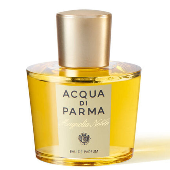 Acqua di Parma perfume bottle on a white background