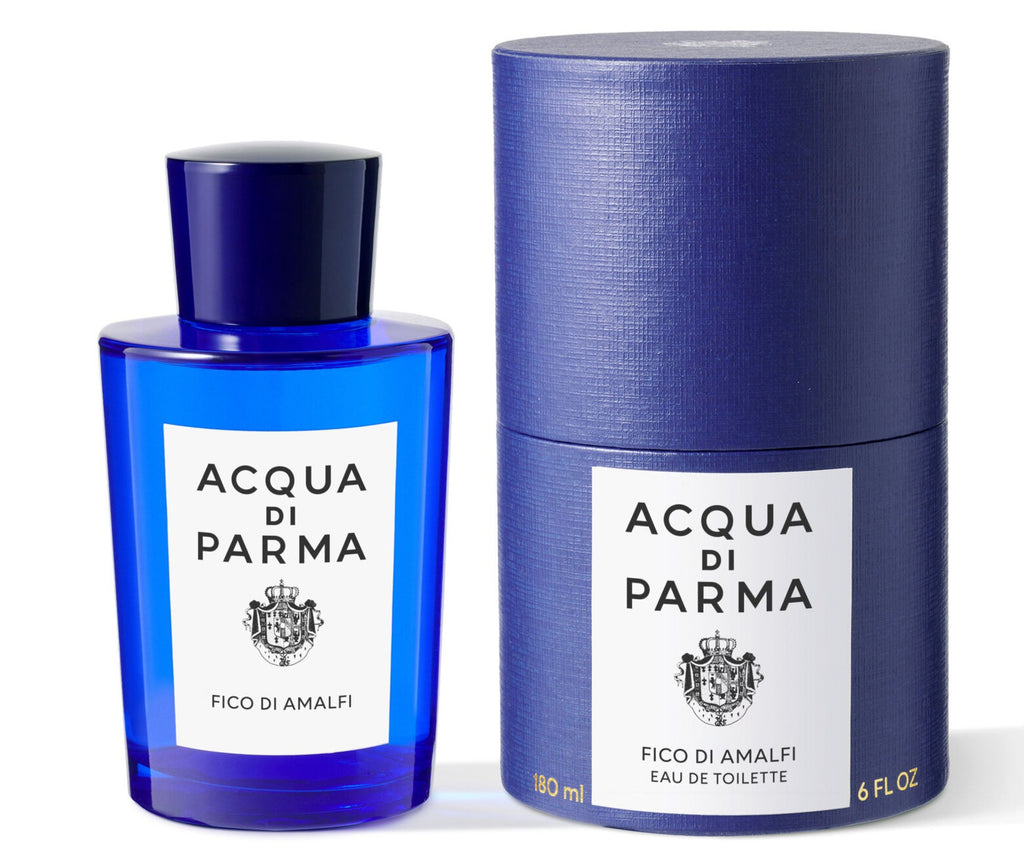 Acqua di Parma perfume bottle and packaging on a white background