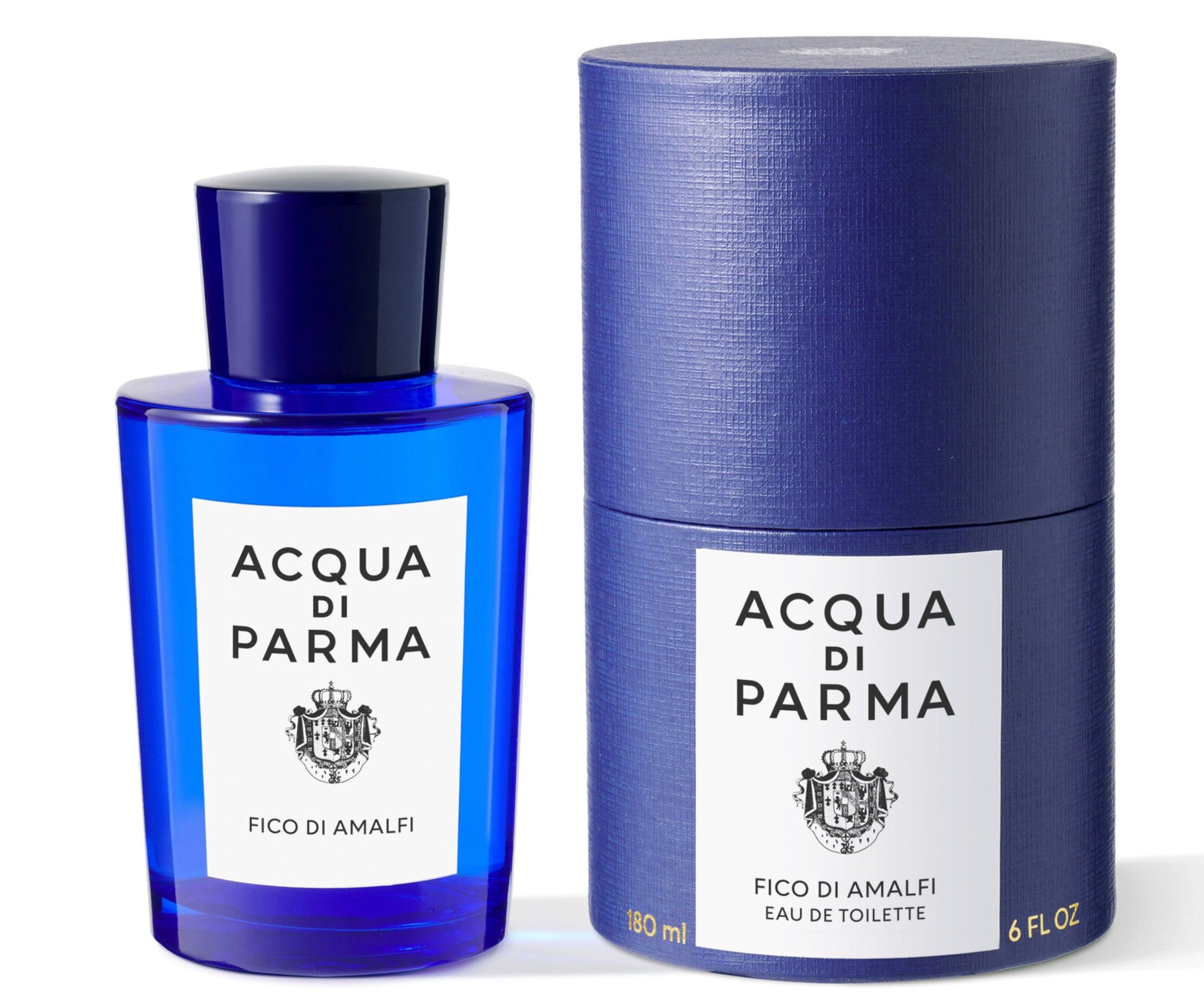 Acqua di Parma perfume bottle and packaging on a white background