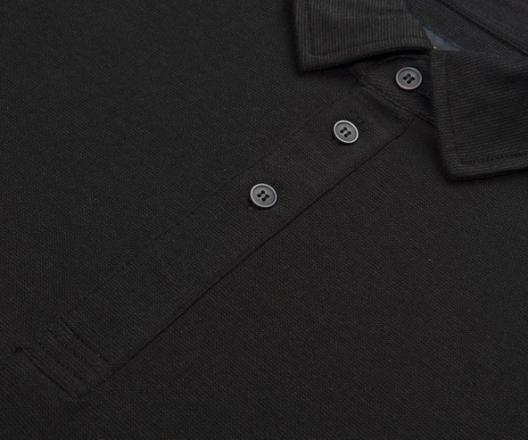 Paul & Shark Aqua Interlock SS Polo Black