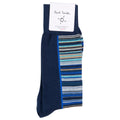 Paul Smith Panel Signature Stripe Socks Navy