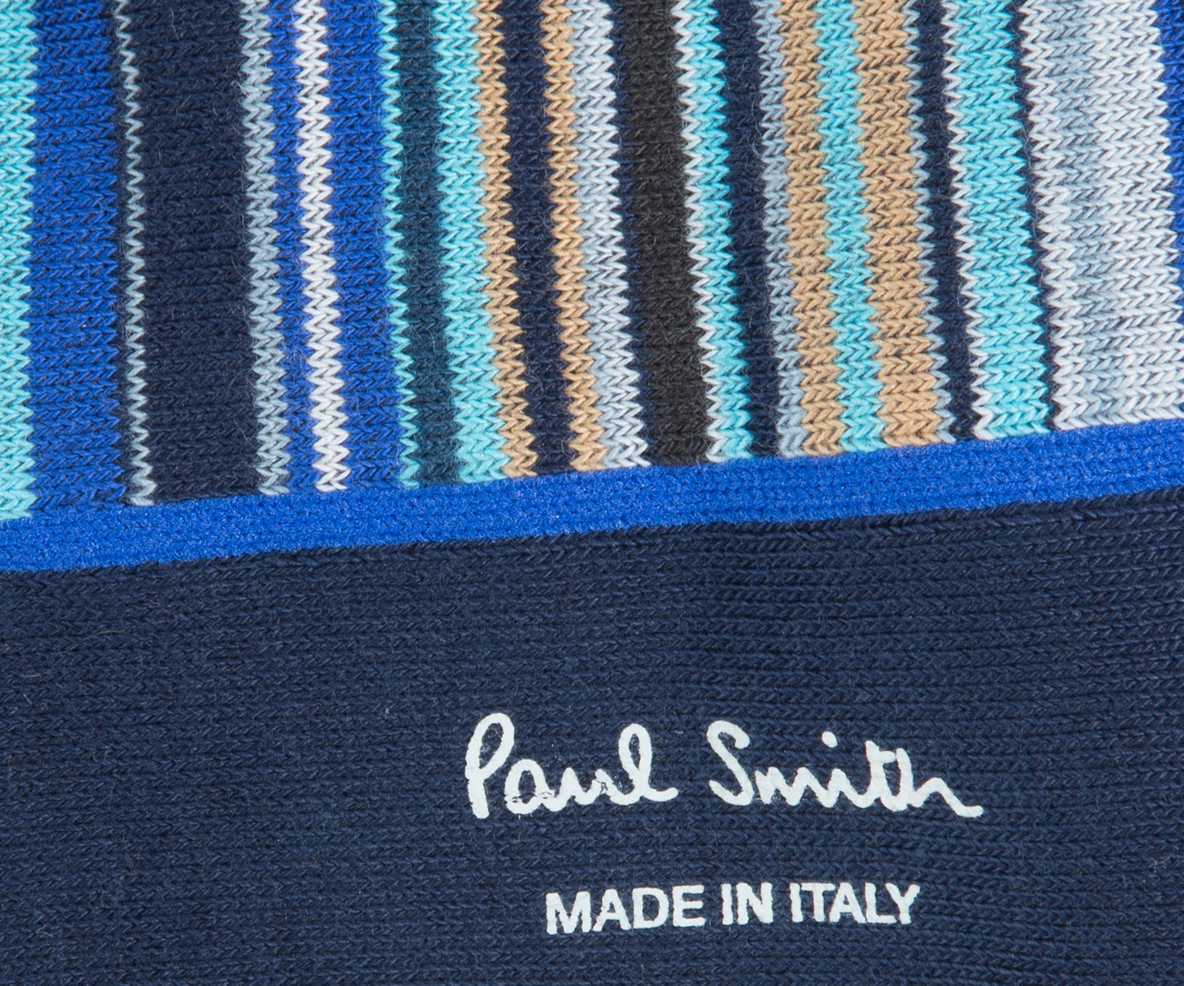 Paul Smith Panel Signature Stripe Socks Navy