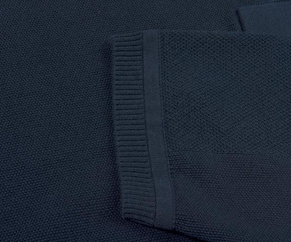 Stone Island Knitted Polo Navy