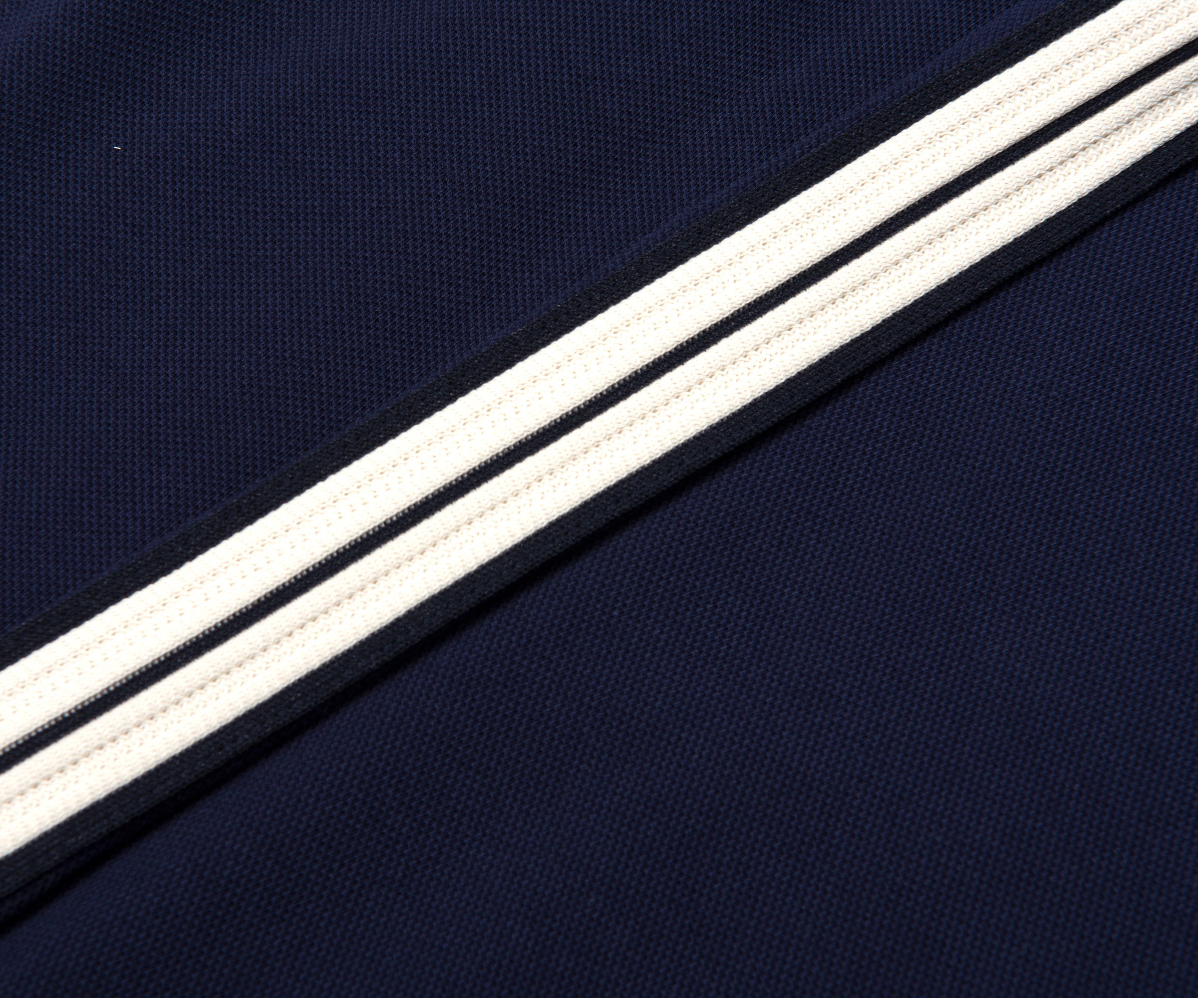 Moncler Classic Logo Patch Polo Navy