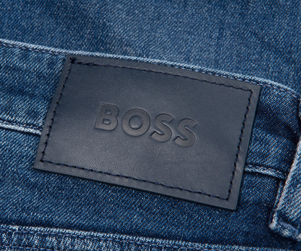 BOSS C-Delaware Slim Fit Comfort Stretch Jeans Light Blue