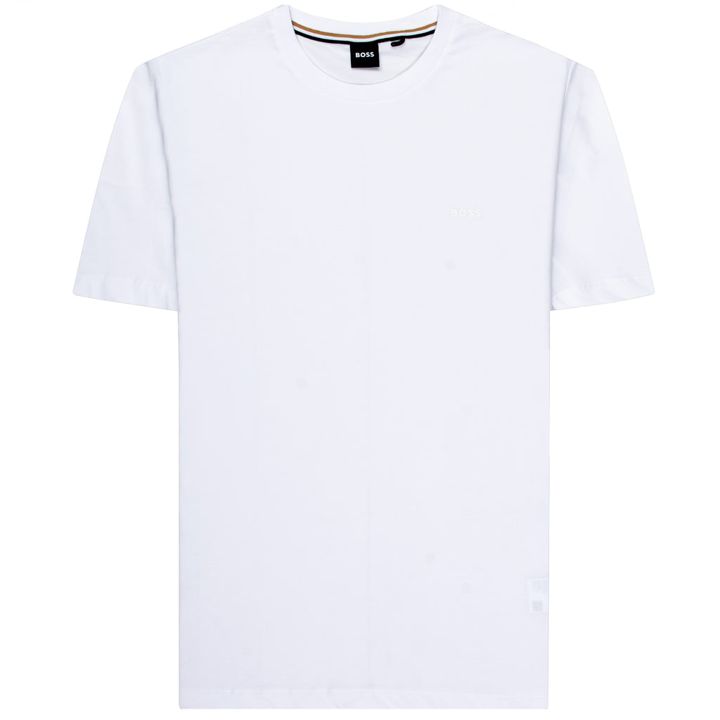 BOSS Thompson Plain T-Shirt White