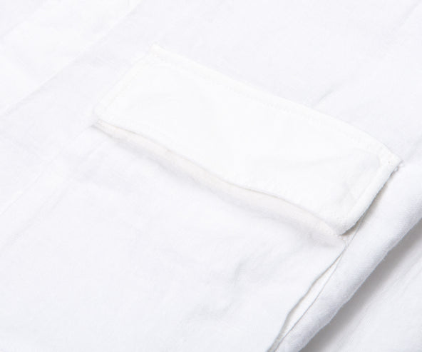Belstaff Scale Linen LS Shirt White
