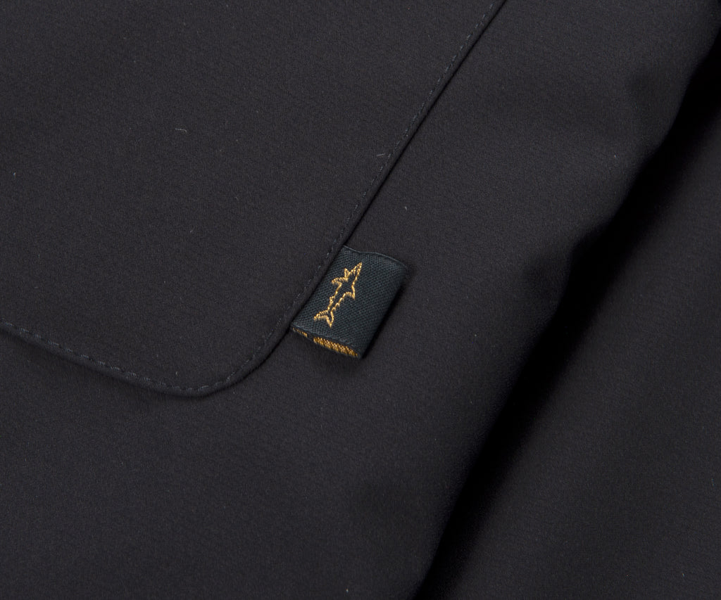 Paul & Shark Scuba Nylon Overshirt Black
