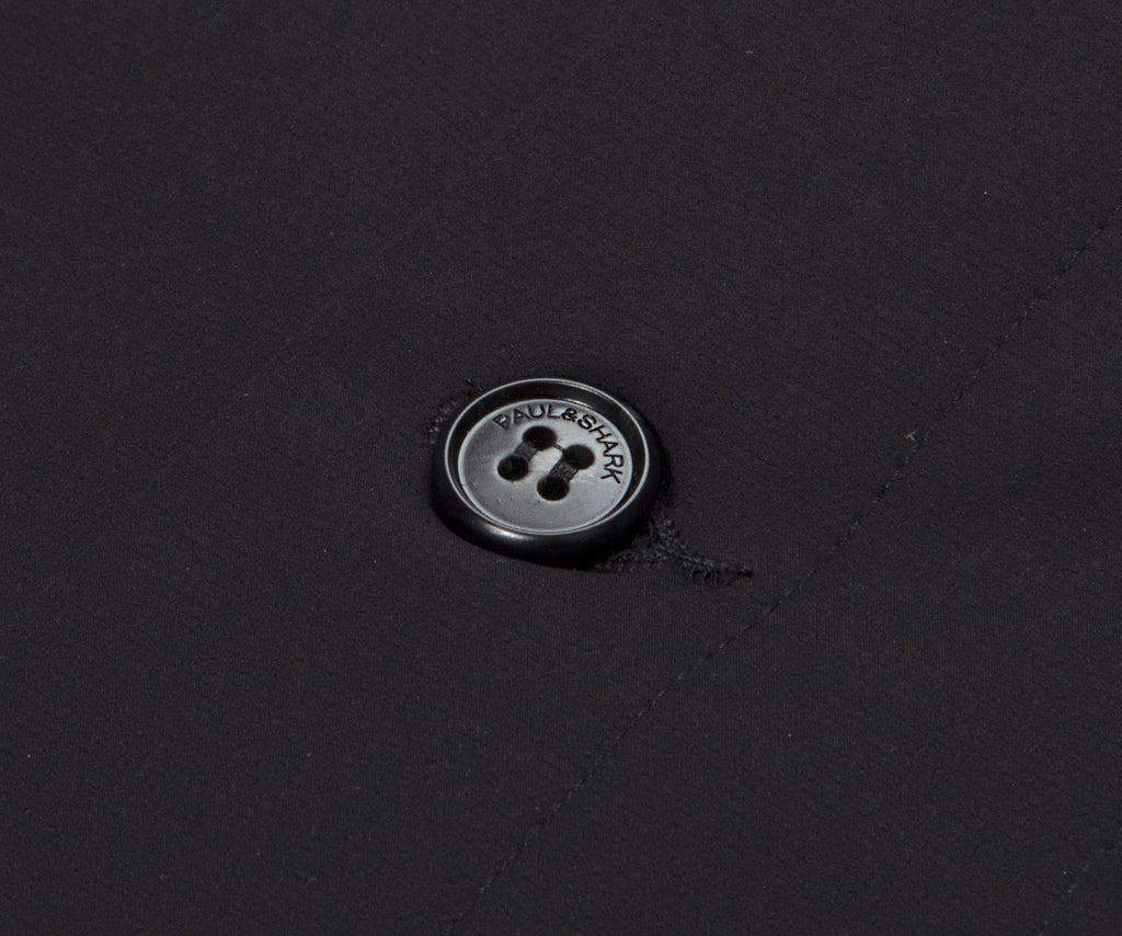 Paul & Shark Scuba Nylon Overshirt Black