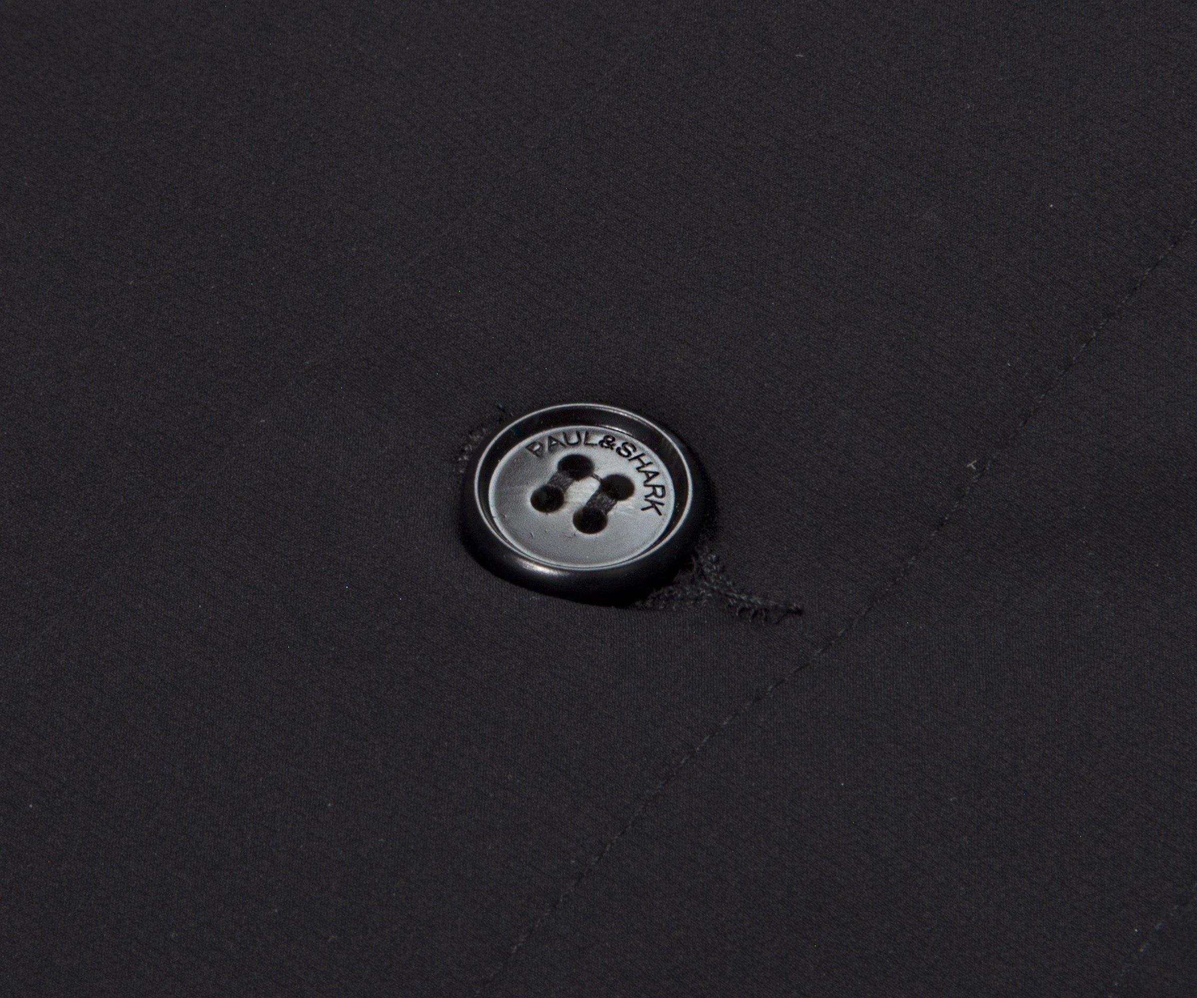 Paul & Shark Scuba Nylon Overshirt Black