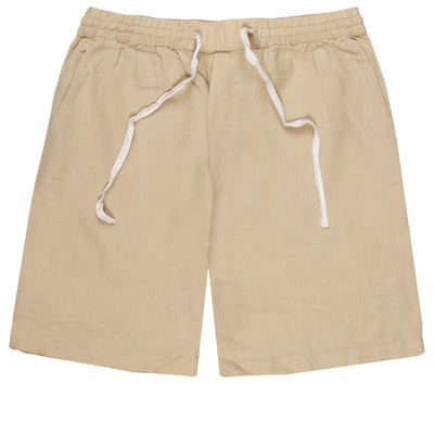 BOSS C-Shorty Linen Shorts Beige