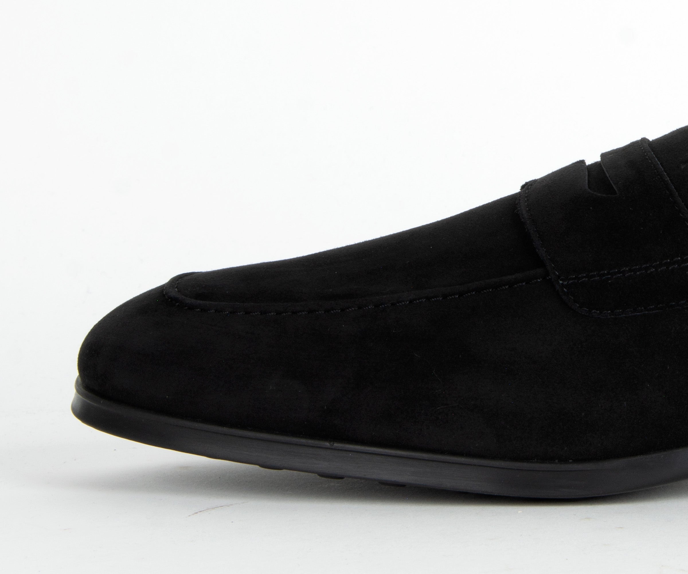 Tods Suede Loafer Black