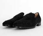 Tods Suede Loafer Black