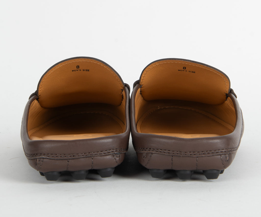 Tods Mule Slip On Shoe Brown