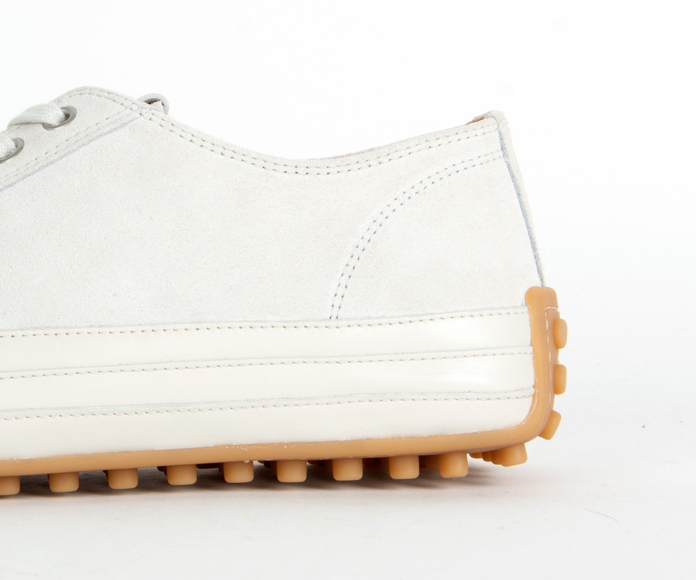 Tods Converse Suede & Leather Trainer White