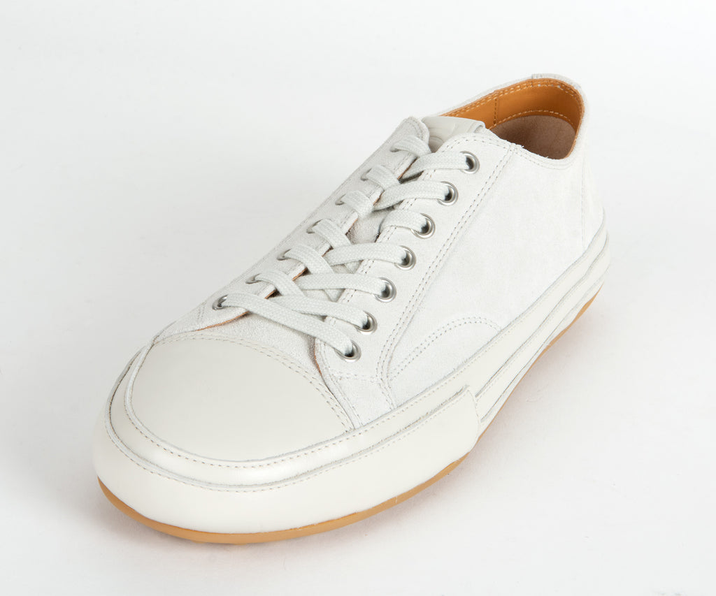 Tods Converse Suede & Leather Trainer White