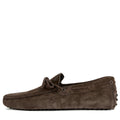 Tods Gommino Suede Driving Shoe Brown