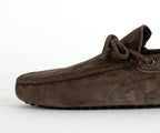 Tods Gommino Suede Driving Shoe Brown