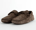 Tods Gommino Suede Driving Shoe Brown