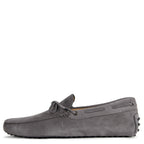 Tods Gommino Suede Driving Shoe Grey