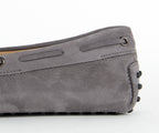 Tods Gommino Suede Driving Shoe Grey