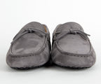 Tods Gommino Suede Driving Shoe Grey
