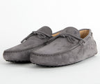 Tods Gommino Suede Driving Shoe Grey