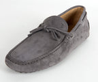 Tods Gommino Suede Driving Shoe Grey