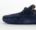 Tods Gommino Suede Driving Shoe Navy
