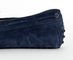 Tods Gommino Suede Driving Shoe Navy