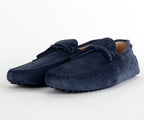 Tods Gommino Suede Driving Shoe Navy