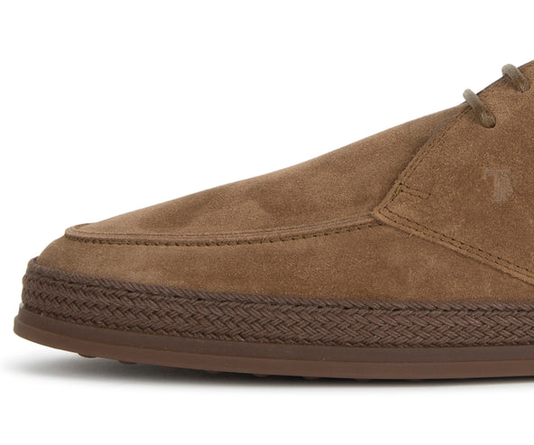 Tods Desert Suede Boot dark Beige