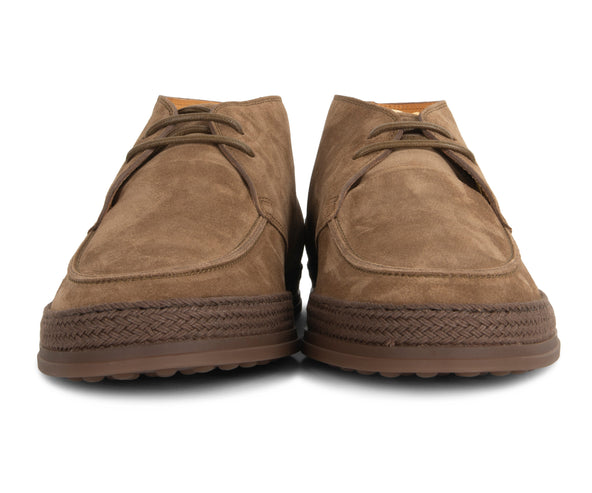Tods Desert Suede Boot dark Beige