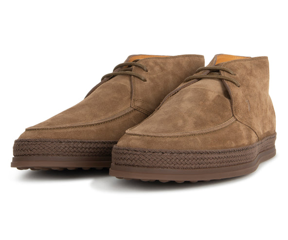 Tods Desert Suede Boot dark Beige