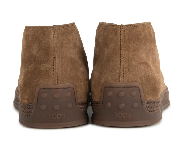 Tods Desert Suede Boot dark Beige