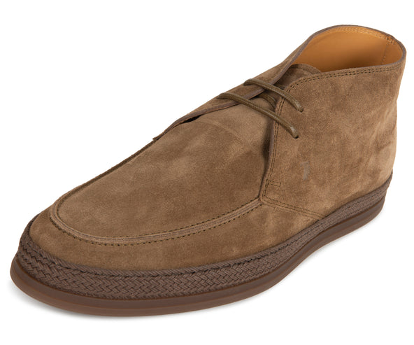 Tods Desert Suede Boot dark Beige
