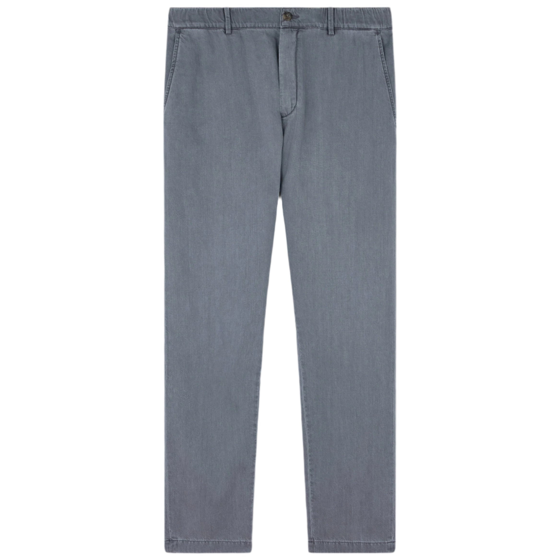 Paul & Shark Grey Soft Drawstring Chinos Washed