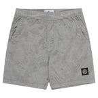 Stone Island Silver Nylon Metal Swim Shorts
