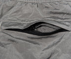 Stone Island Silver Nylon Metal Swim Shorts