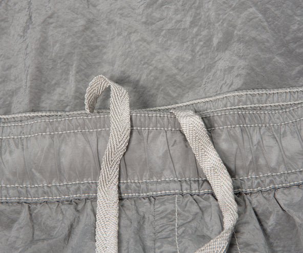 Stone Island Silver Nylon Metal Swim Shorts