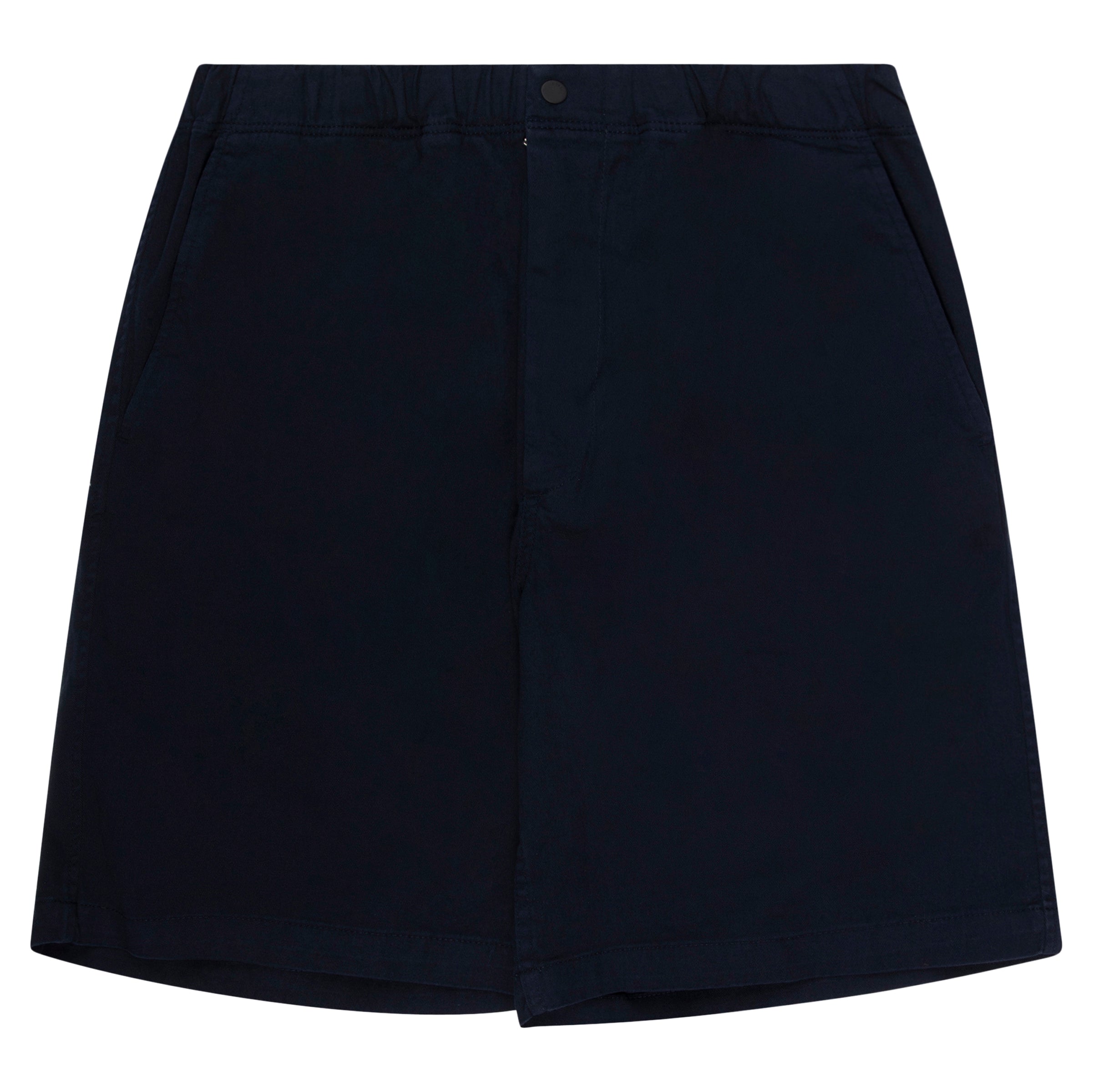 Norse Project Ezra Navy Relaxed Cotton Linen Short