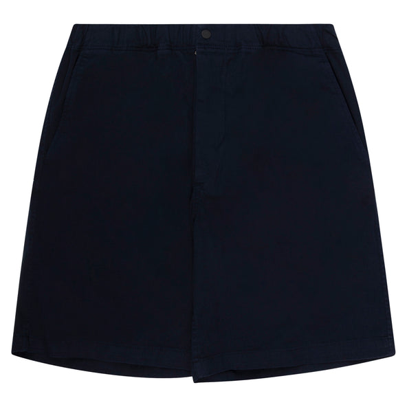 Norse Project Ezra Navy Relaxed Cotton Linen Short