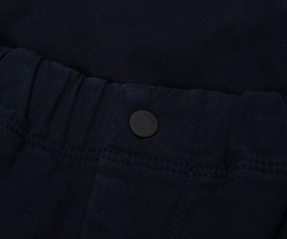 Norse Project Ezra Navy Relaxed Cotton Linen Short