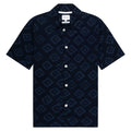 Norse Project Mads Batik Navy SS Shirt
