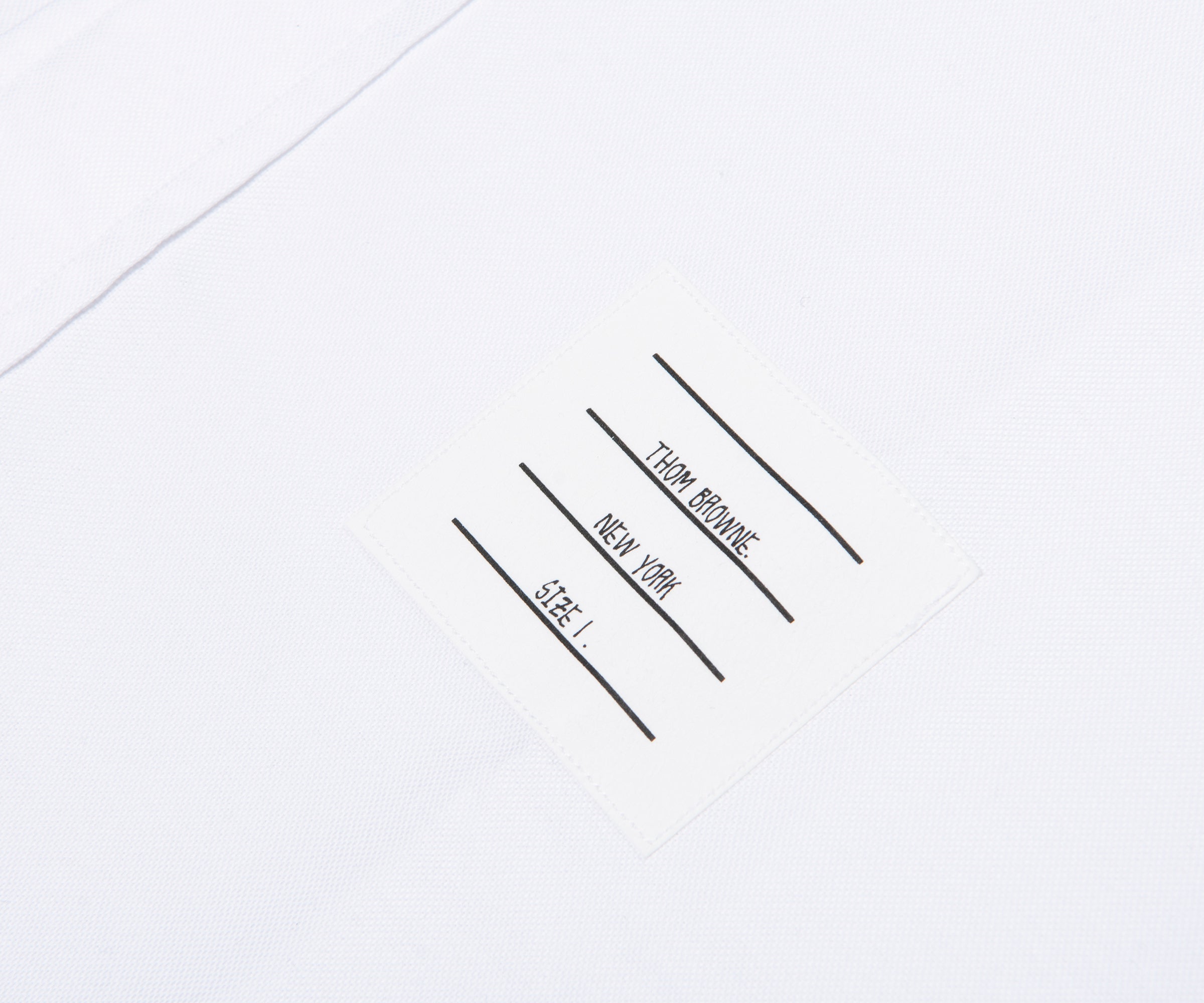 Thom Browne Patchwork Olympic SS Shirt White