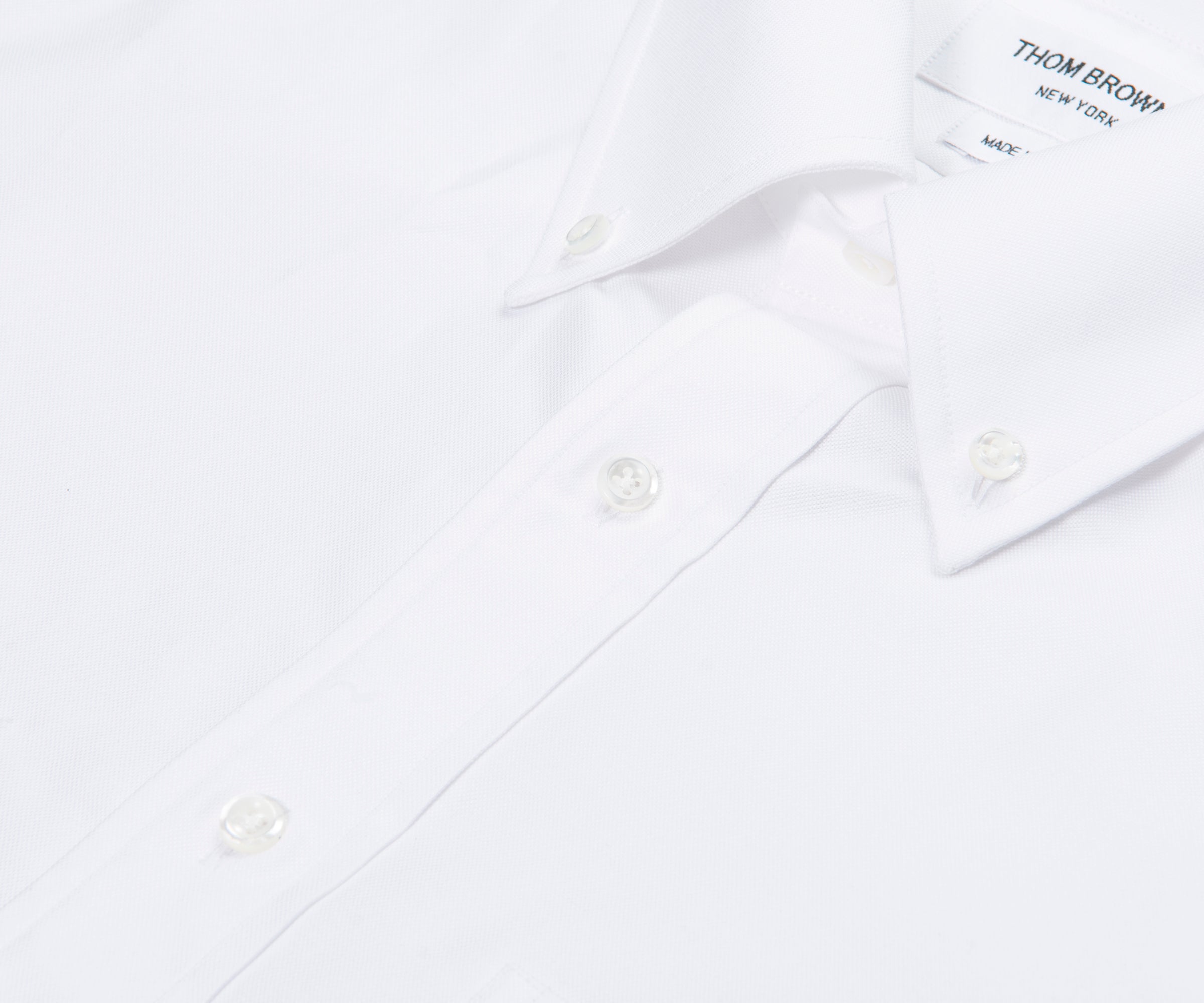 Thom Browne Patchwork Olympic SS Shirt White