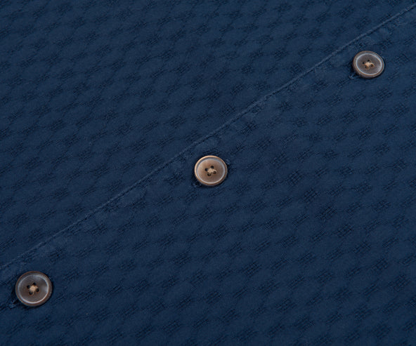 Paul Smith PS Dobby Cotton Shirt Navy